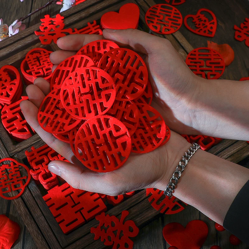 【予礼】结婚用品大全手抛喜字婚房布置装饰备婚囍字婚礼喜庆小喜字