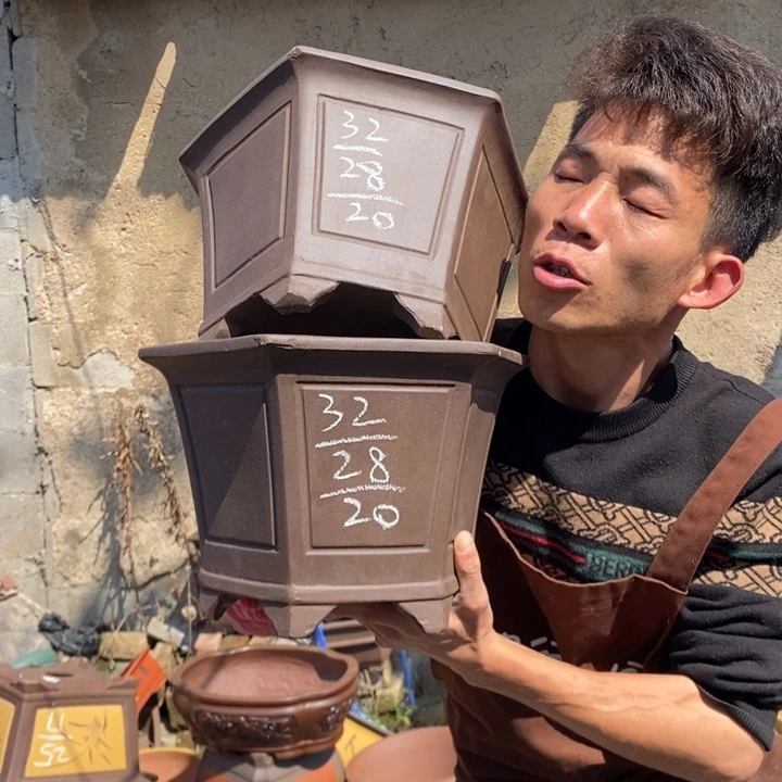 紫砂花盆紫砂器，紫砂壶多少人在我
