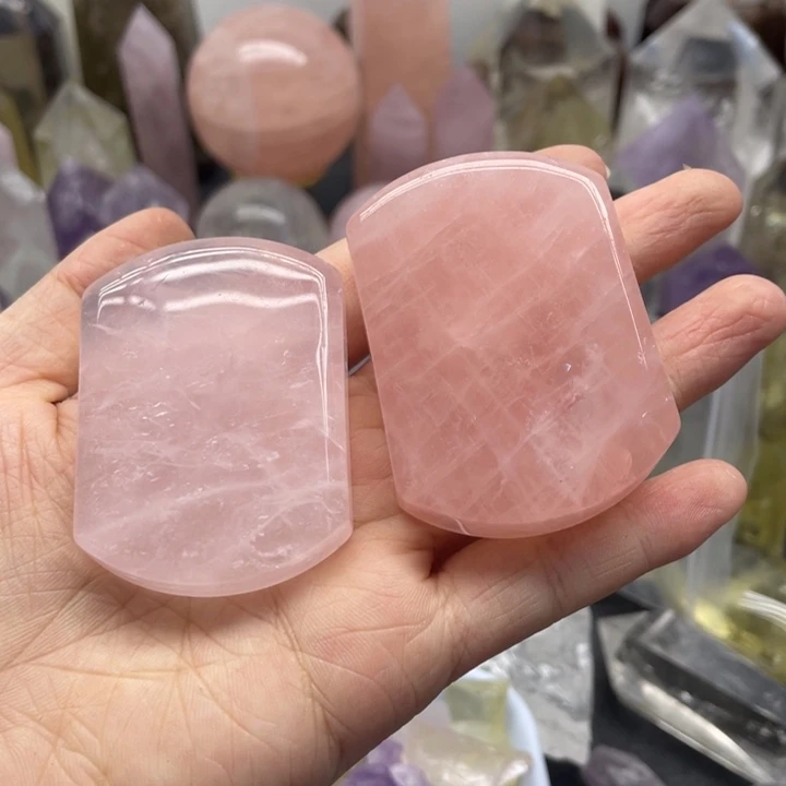 46未镶嵌水晶-****?粉水牌