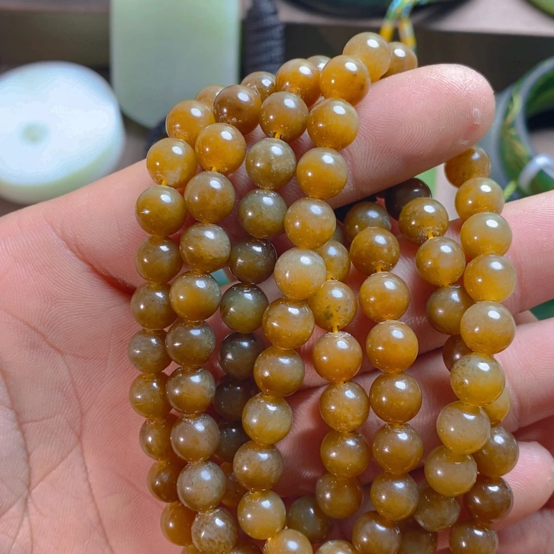 未镶嵌手链和田玉（糖玉）