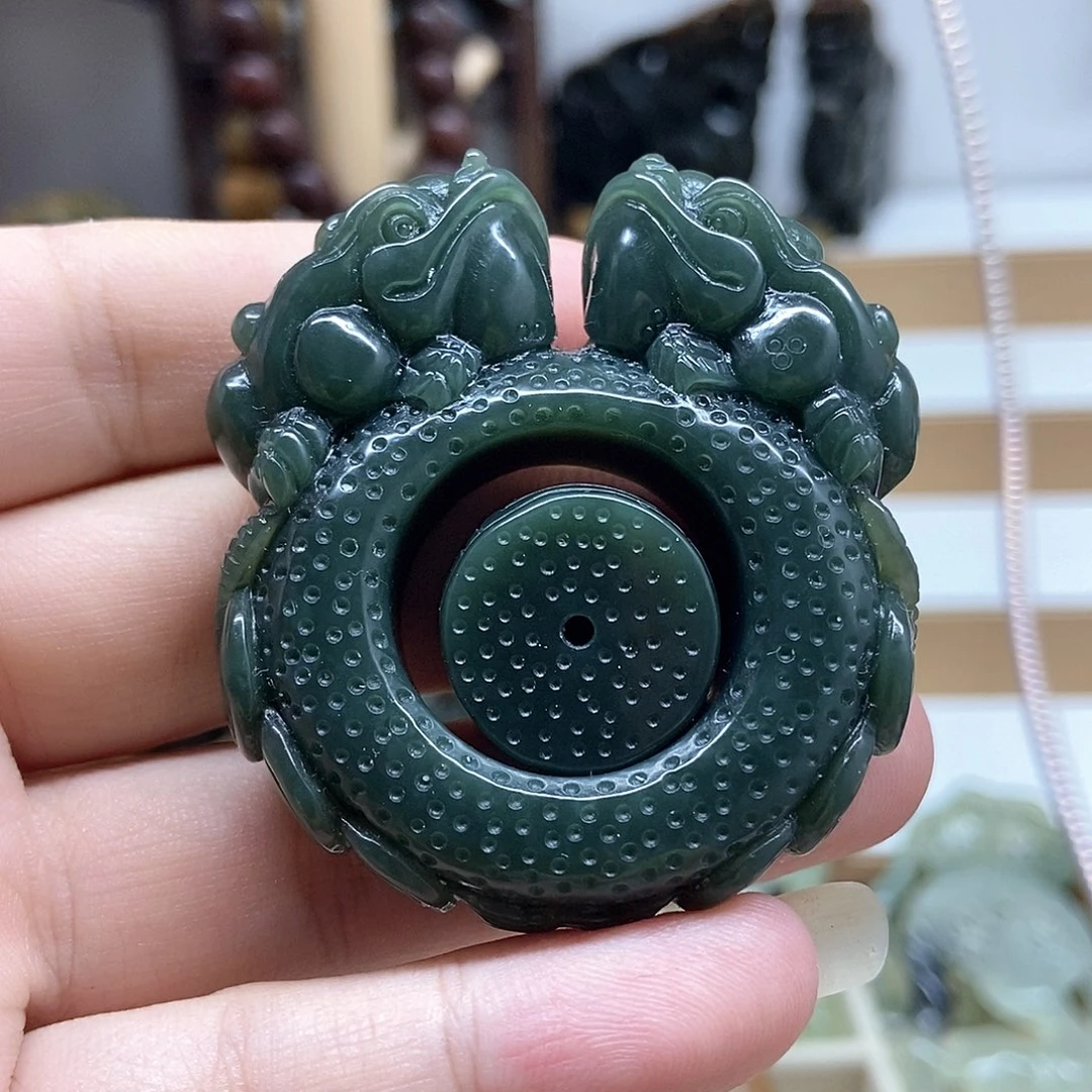 和田玉把件未镶嵌