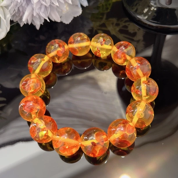 A844 卡16金花泊手串[多样性发一]