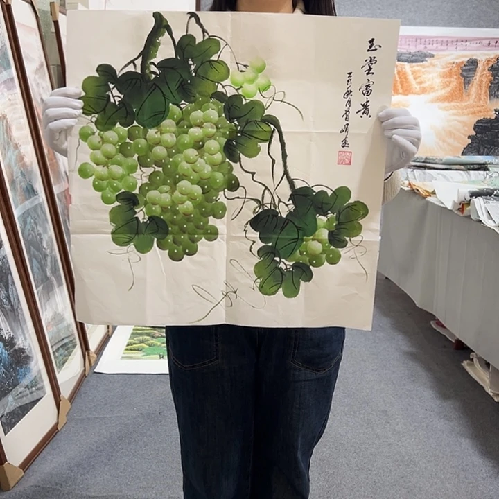 国画国画单幅任发