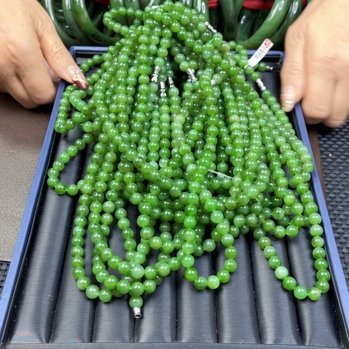 【闪购商品】和田玉（碧玉）颈饰未镶嵌发其一