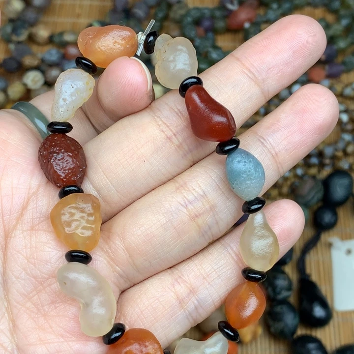 玛瑙/玉髓珠宝半成品未镶嵌山**秀