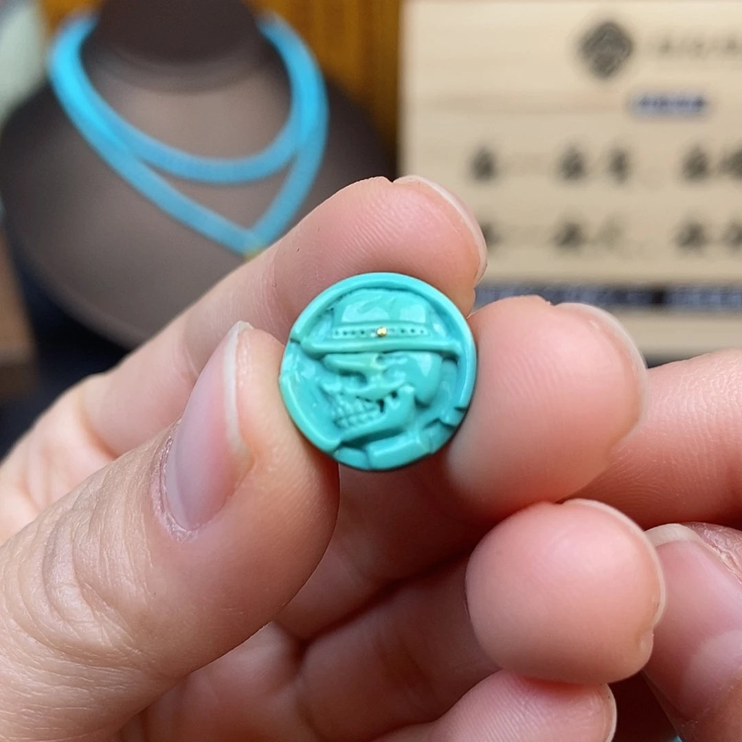 绿松石配饰未镶嵌