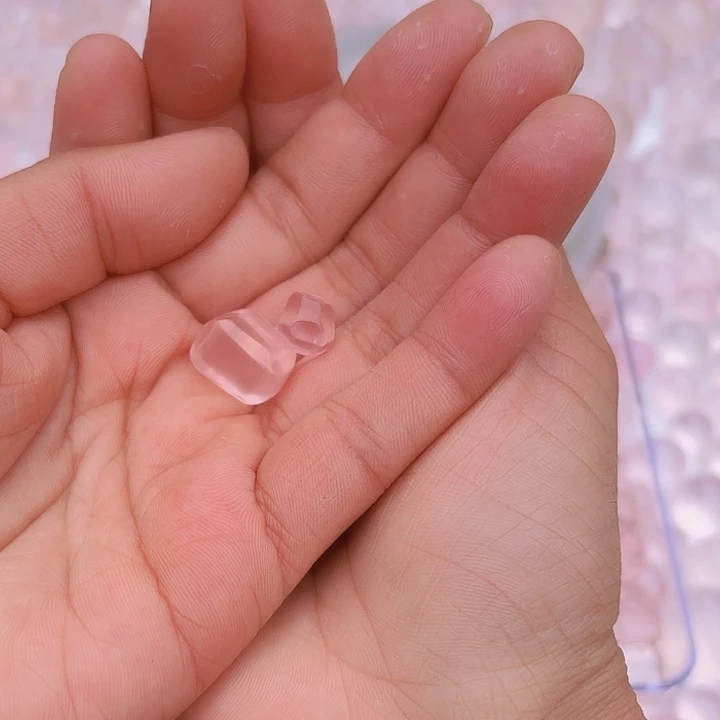 水晶手链未镶嵌獭*?打孔不退不换