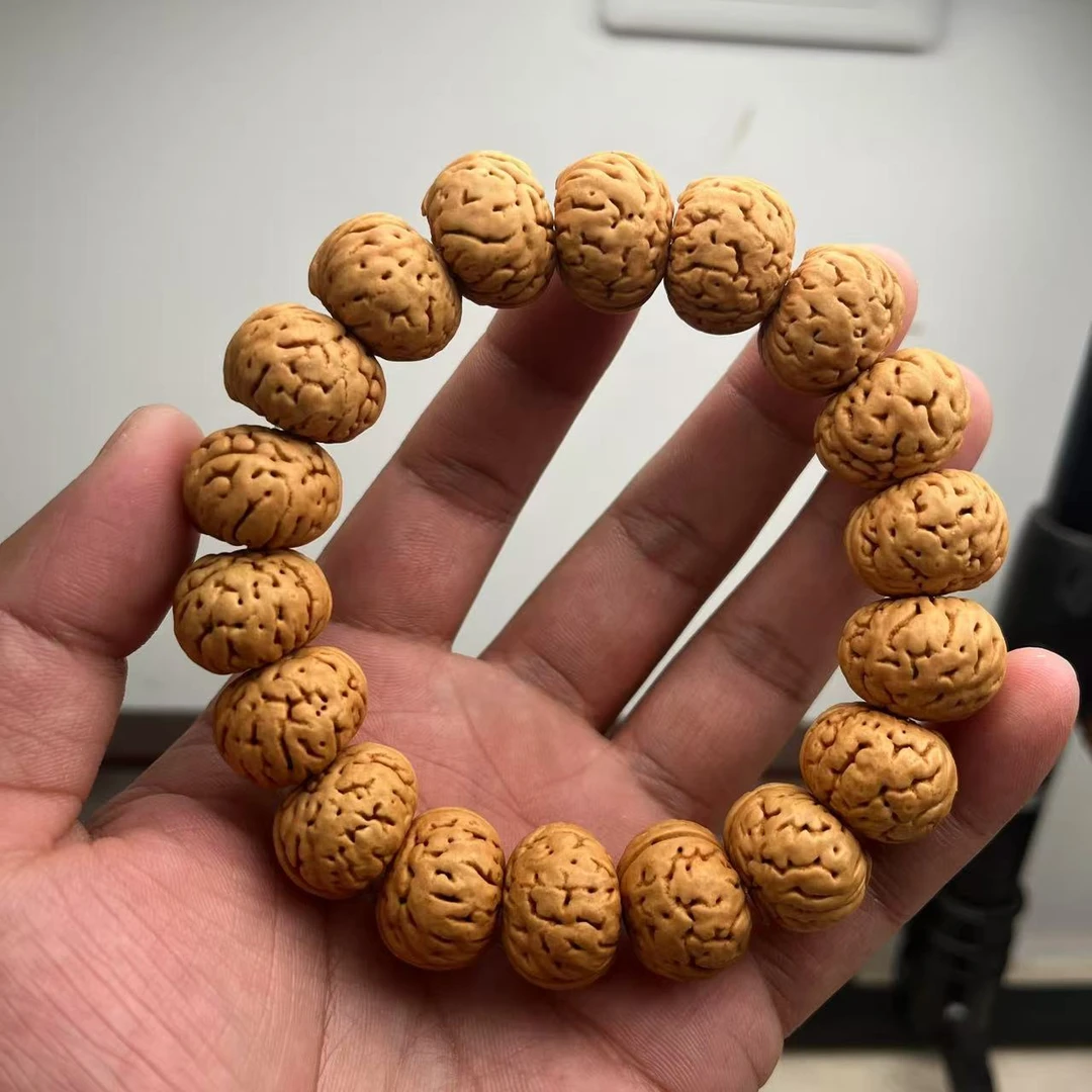 桃核纽扣桃核手串