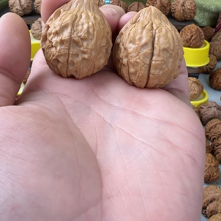 文玩核桃吊坠33尺全品无修龟甲纹