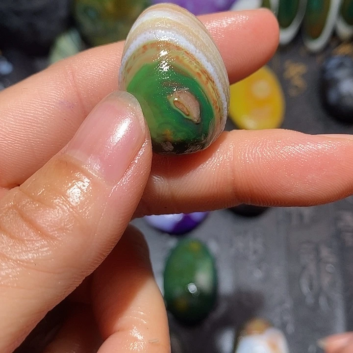 玛瑙/玉髓颈饰未镶嵌泡**麻