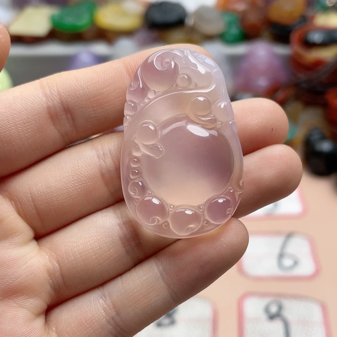 玛瑙/玉髓颈饰合金泈*