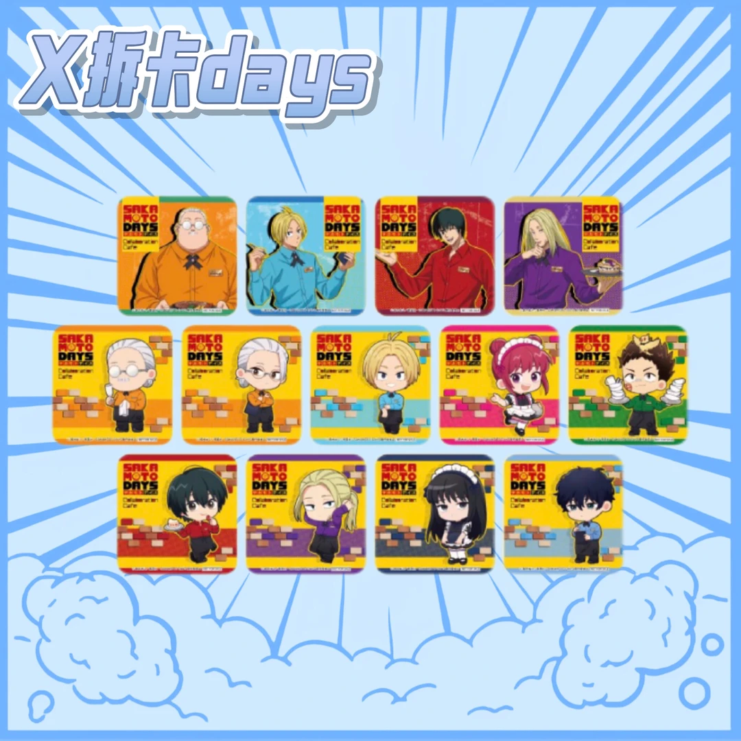 【坂本日常】甜品天堂联动场贩杯垫（默认初伤 拆后不退换）