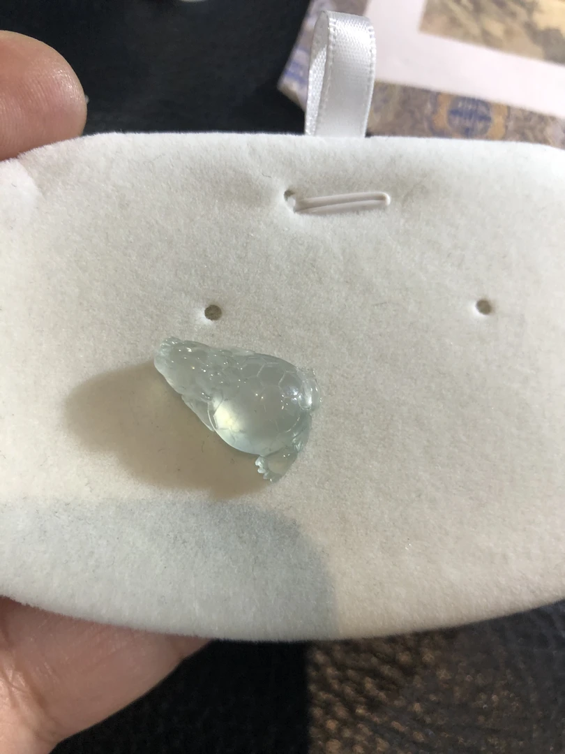 翡翠龙龟雕刻精品件