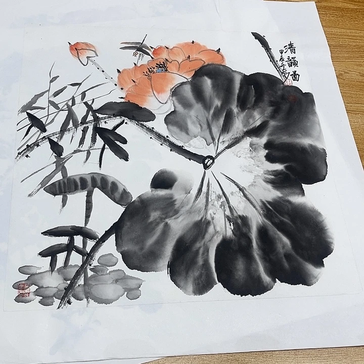 姜奇老师花鸟作品50×50