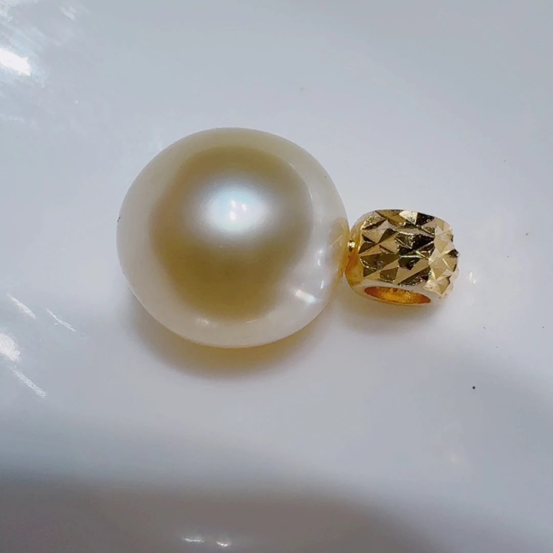 海水珍珠颈饰银S925镶嵌