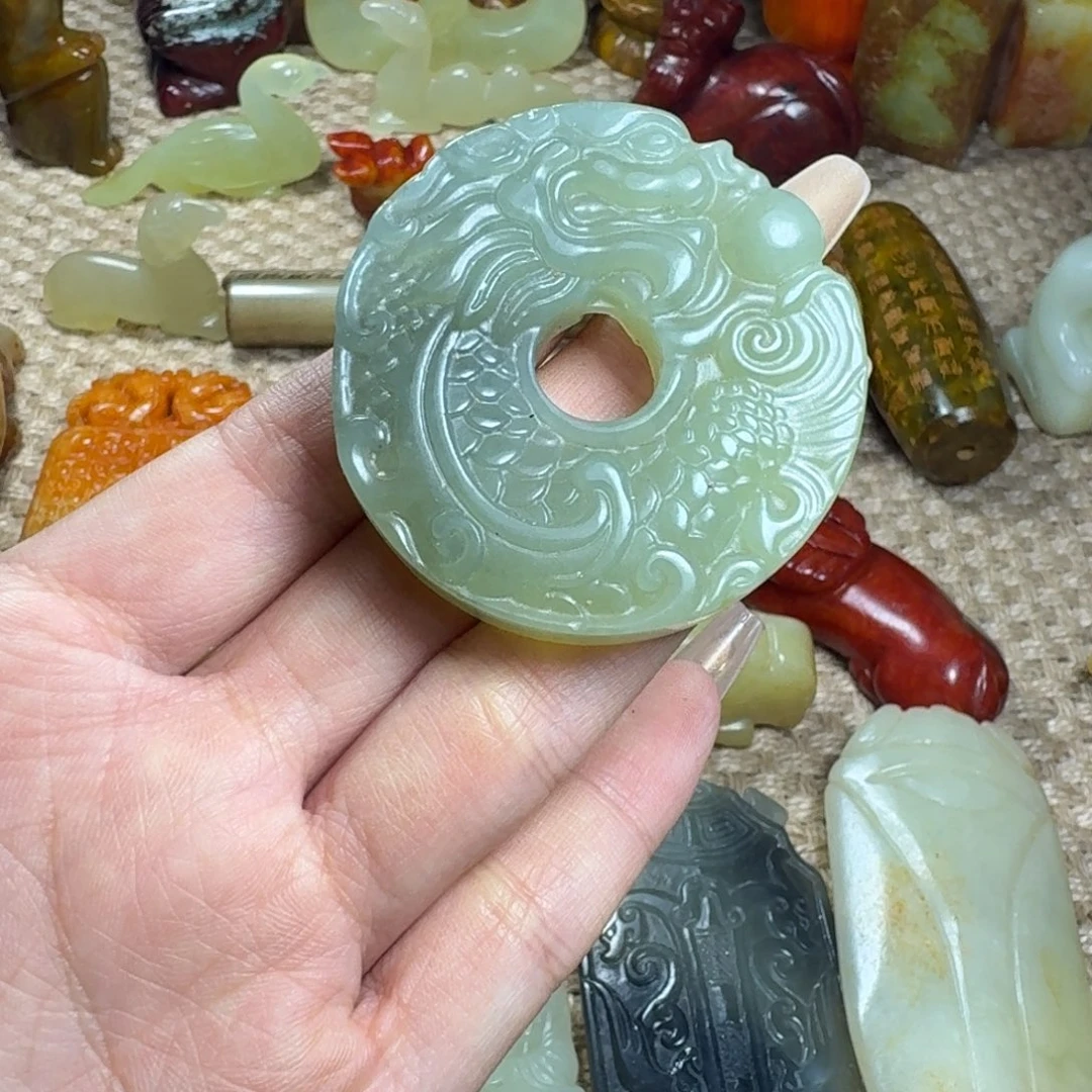吊坠白玉菩提挂件