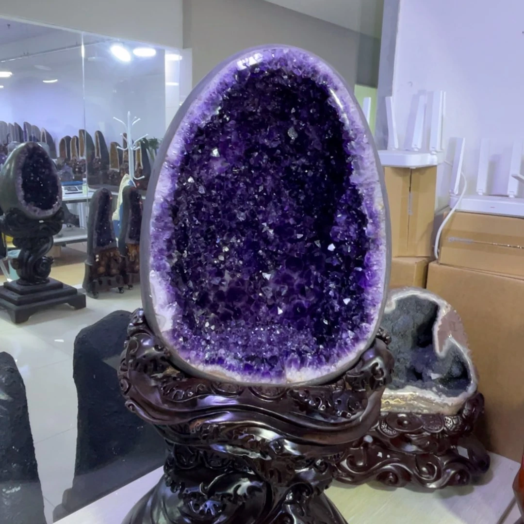 未镶嵌大型摆件（非配饰）紫晶