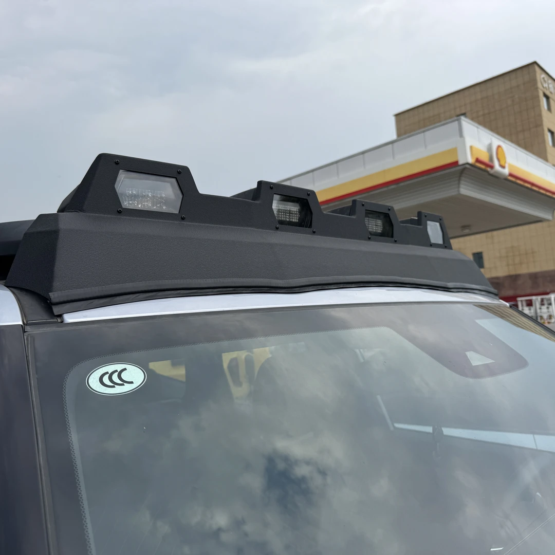 2024款深蓝g318车顶挡水扰流罩适用于越野车型外饰配件