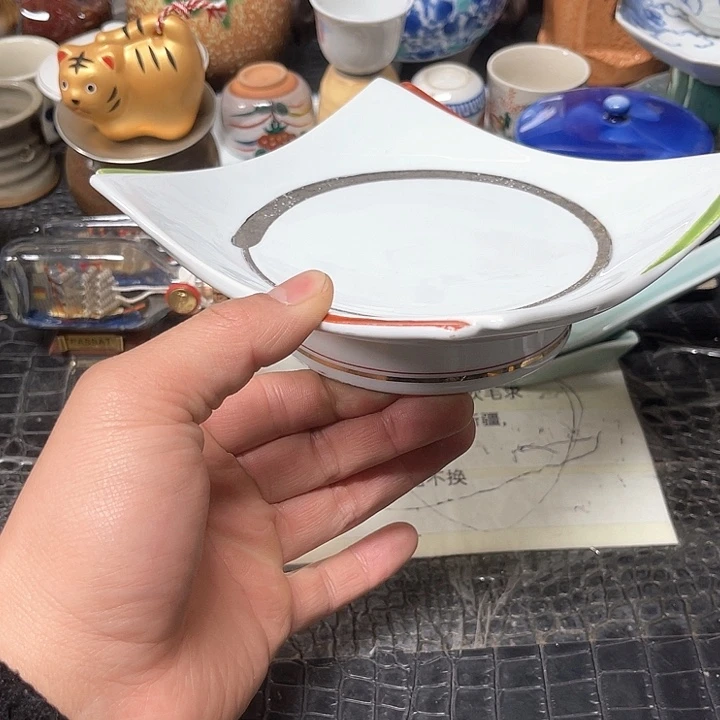 瓷片啾啾日瓷中古陶瓷工艺品