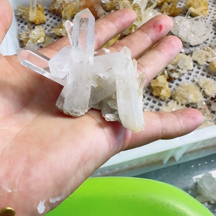 水晶珠宝半成品未镶嵌
