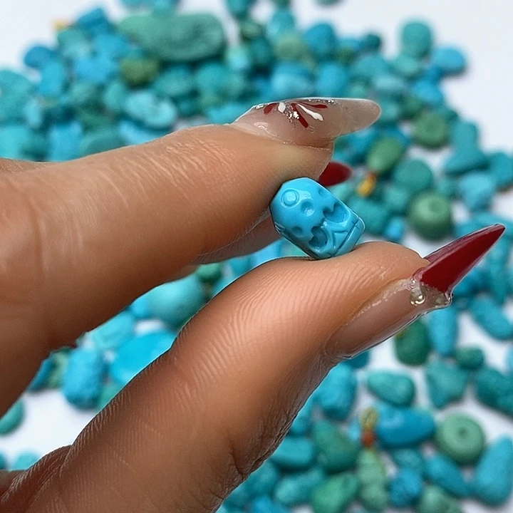 绿松石珠宝奇石未镶嵌