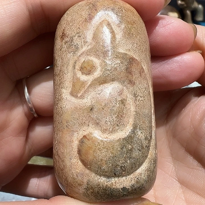 岫岩河磨玉（透闪石质玉）未镶嵌颈饰