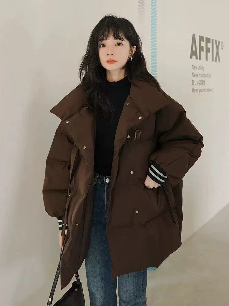 《现货》2024新款棉服外套女设计感3065