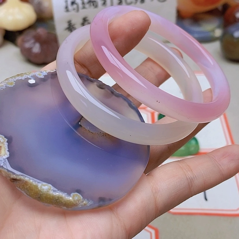 【闪购商品】未镶嵌玛瑙/玉髓珠宝半成品曹*