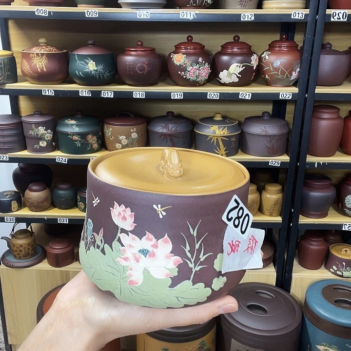 紫砂茶叶罐紫砂茶叶罐