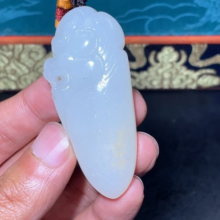 和田玉未镶嵌颈饰J