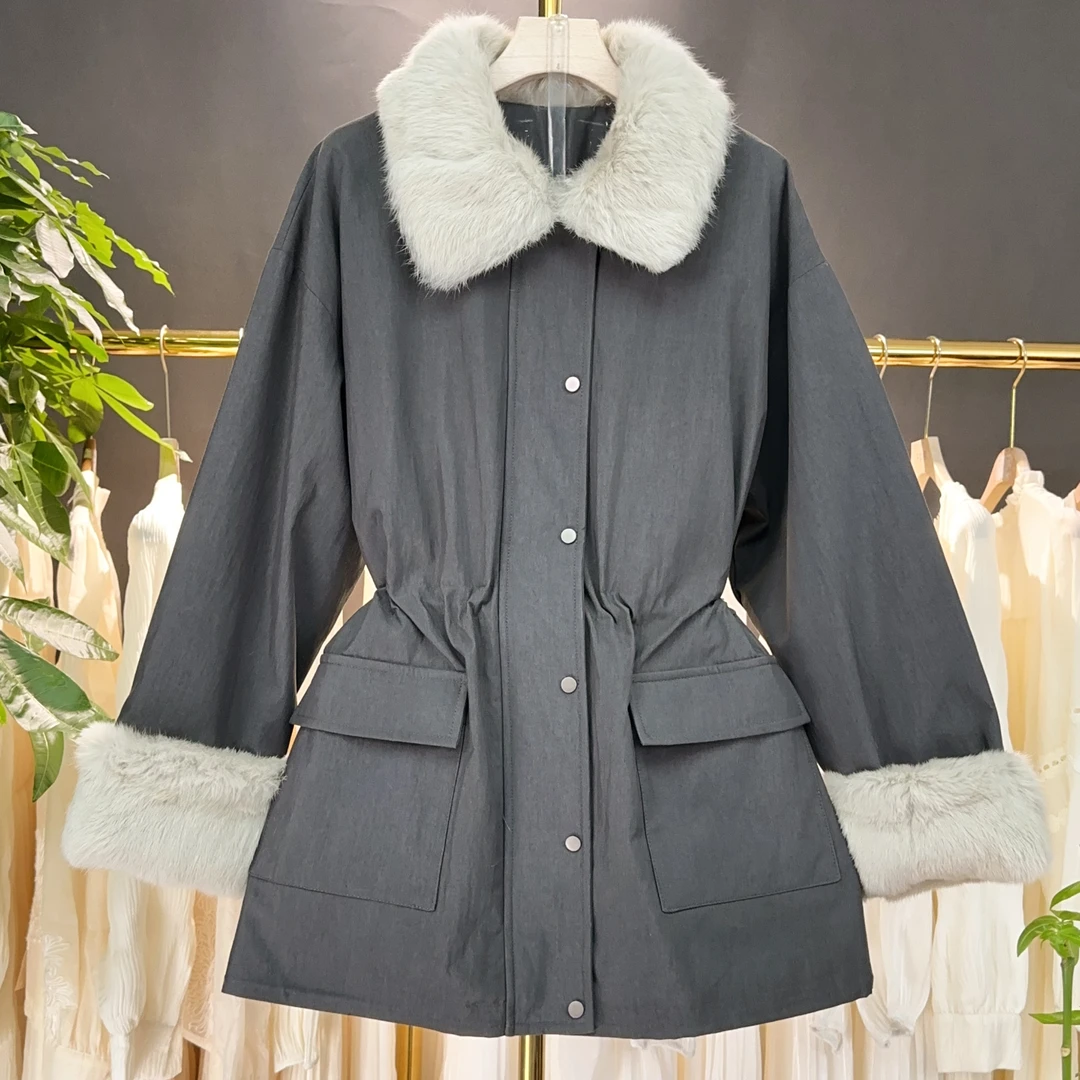 时尚大衣2025年新款网红时尚休闲气质显瘦外套M932