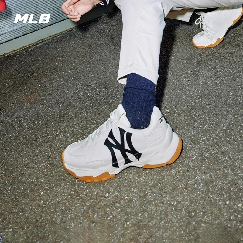MLB官方 跑者美学经典运动厚底老爹鞋休闲鞋增高春夏 M24NSHC10