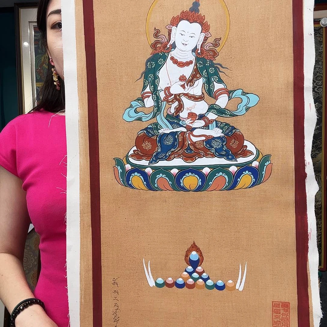 装裱画书*?青海手绘唐卡画芯