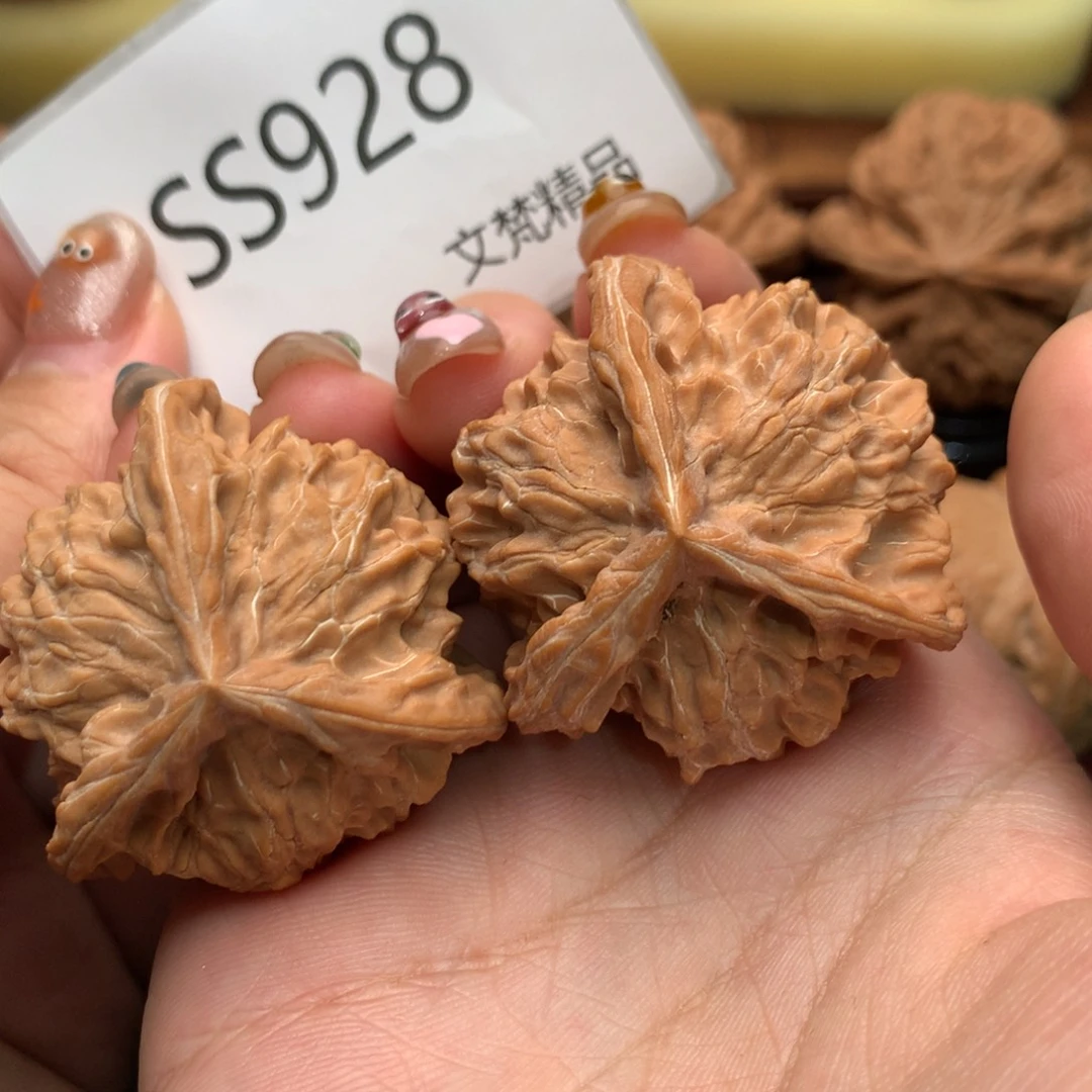 把件文玩核桃全品盘山三棱40