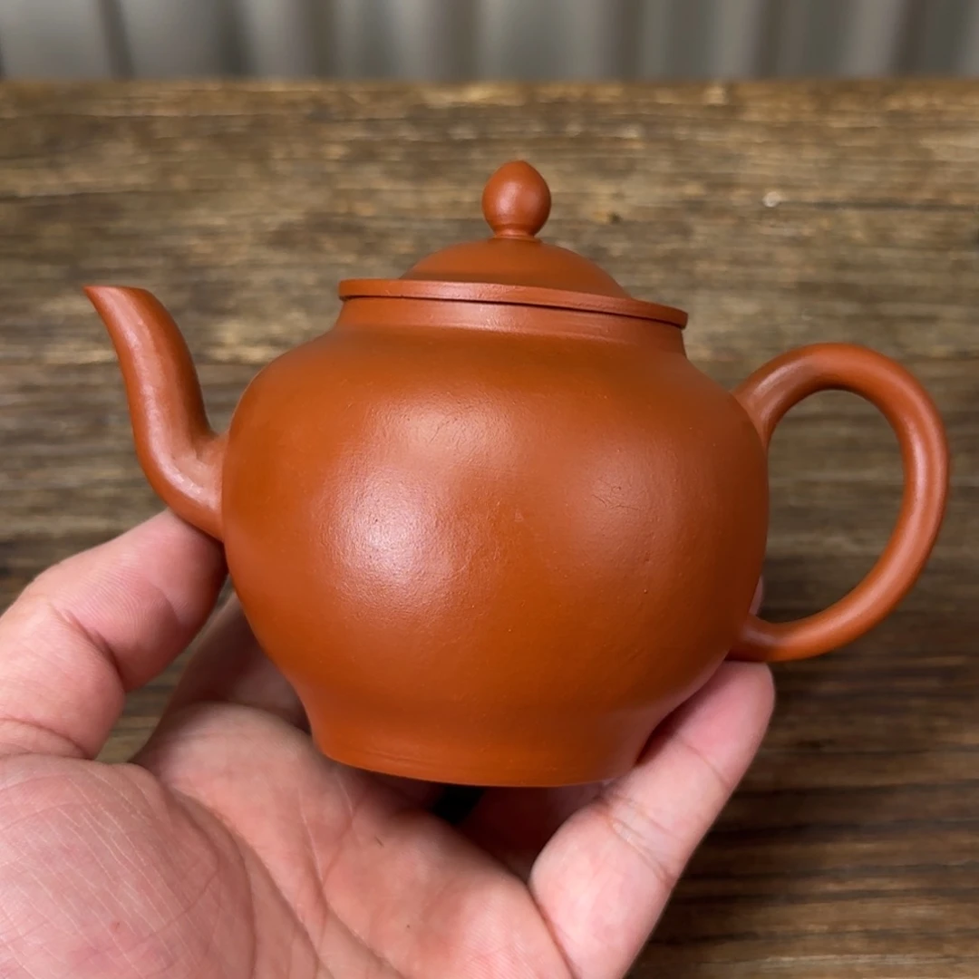 巴***柱茶壶紫砂老壶清代一个