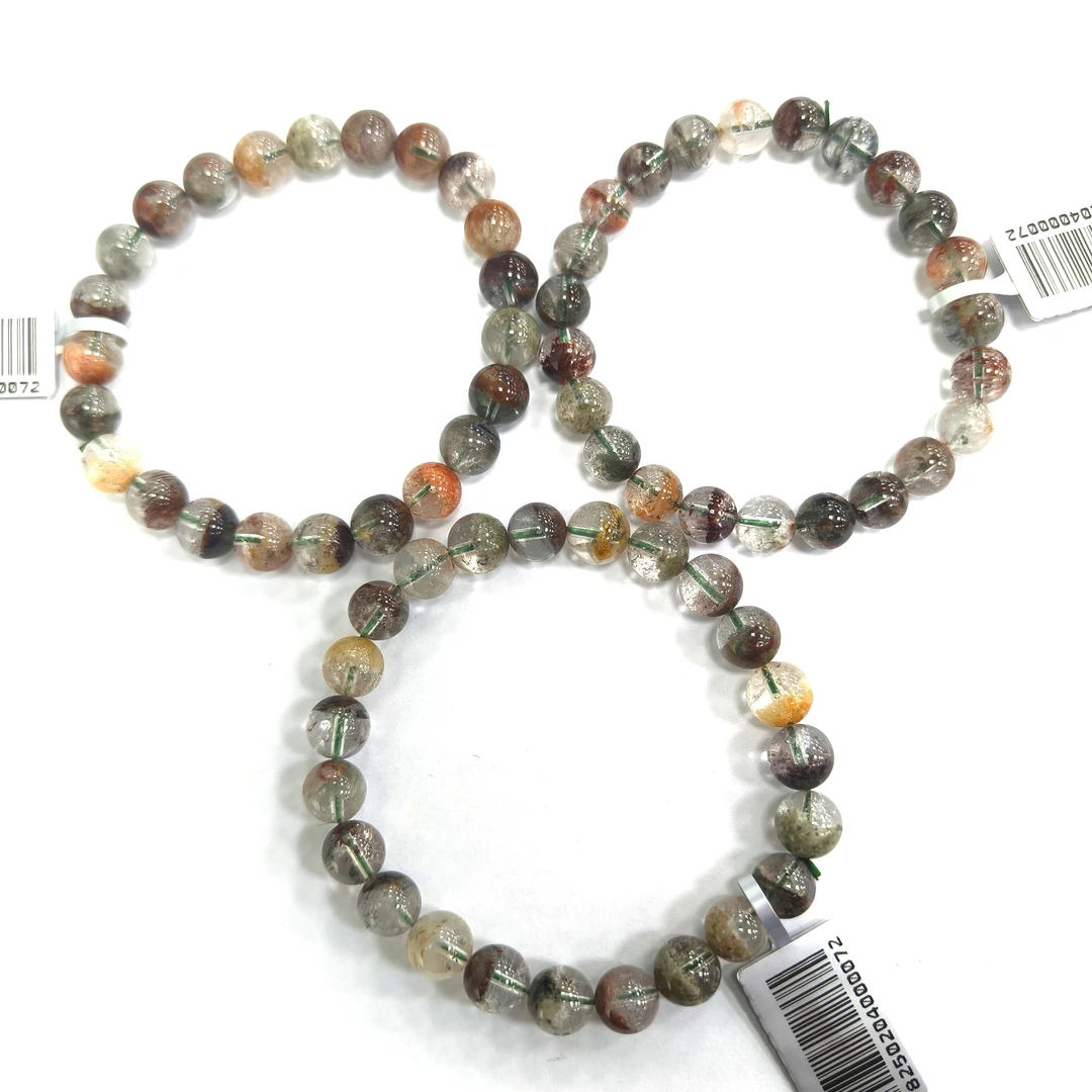 【书记甄选】天然四季幽灵单圈手链  多样性发一件8mm  ck4566