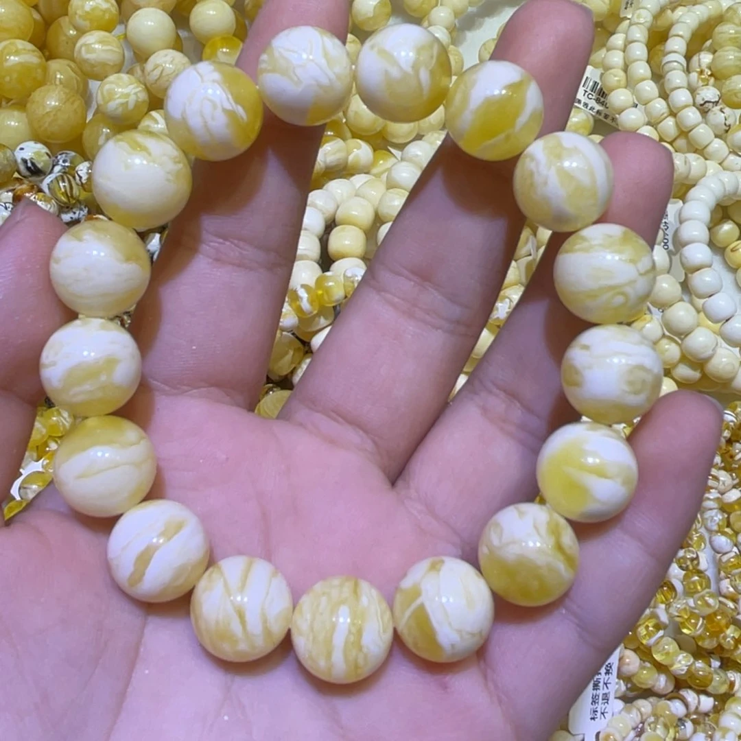 蜜蜡未镶嵌珠宝奇石12.6m