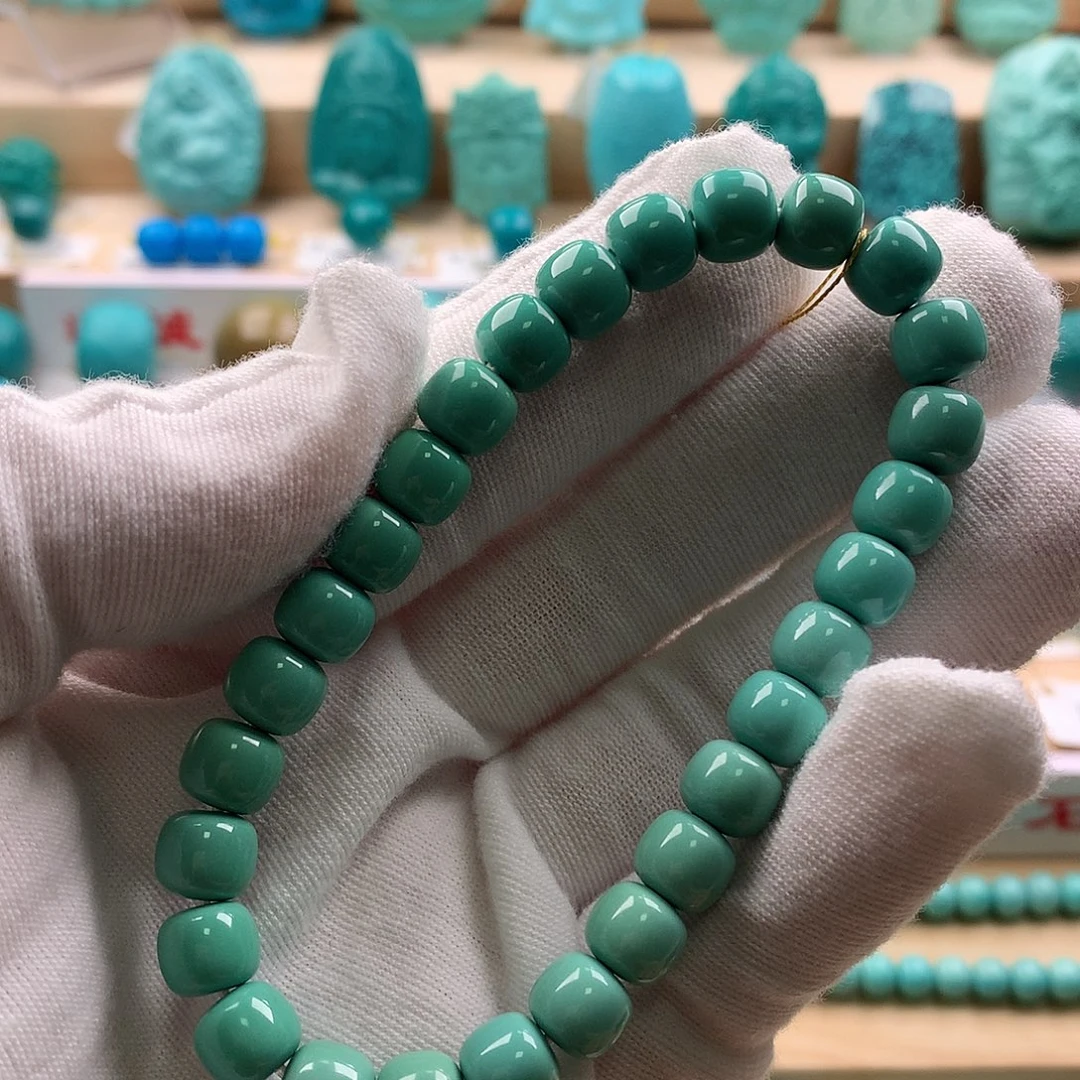 绿松石未镶嵌配饰7.8