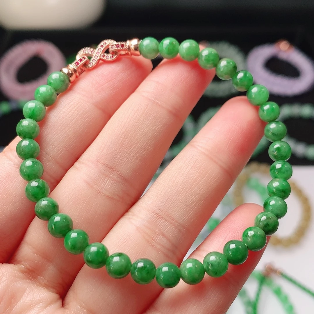 翡翠未镶嵌手链翡翠