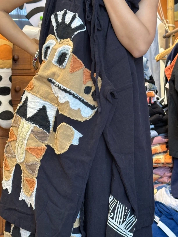 泰国本土手工长款上衣泰