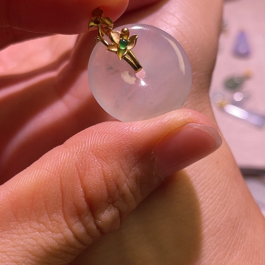 未镶嵌定制翡翠扣子