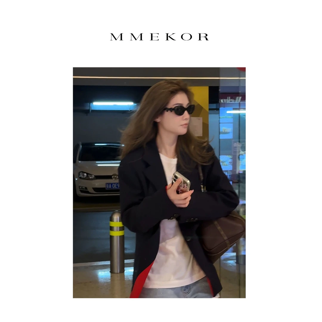 MMEKOR“斯文赫定”外套 2025新款秋款职场不费力时髦上衣 30153