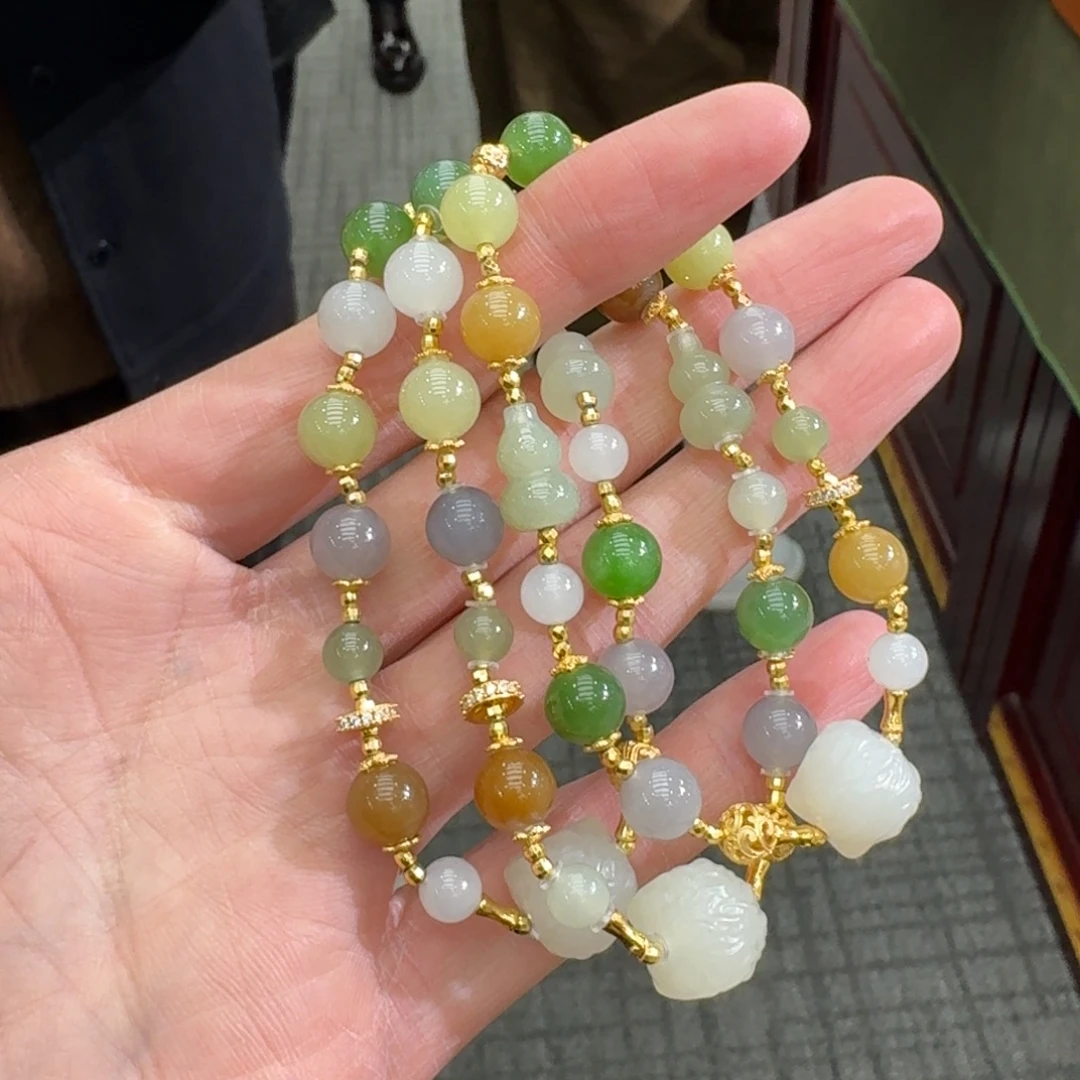 和田玉未镶嵌颈饰121宝哥多样性发其一