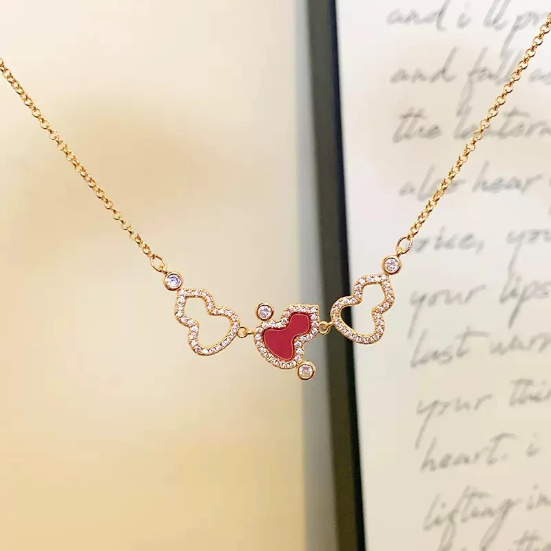 铜合金项链 法式浪漫项链808