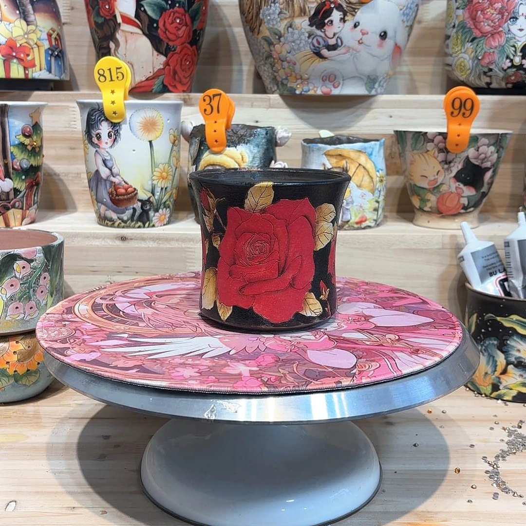 紫砂花盆手工花盆默认微瑕10/10