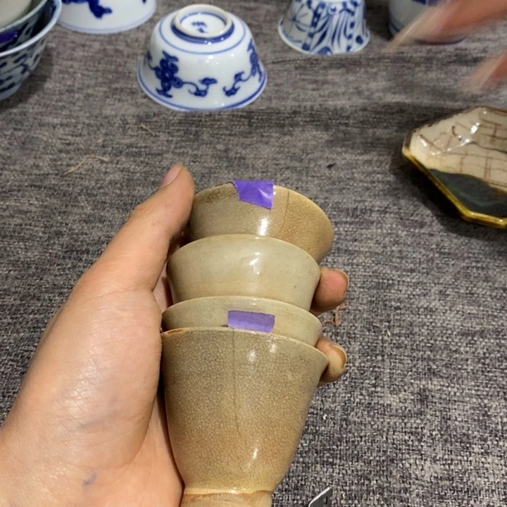 紫砂茶杯非常漂亮好看的碗