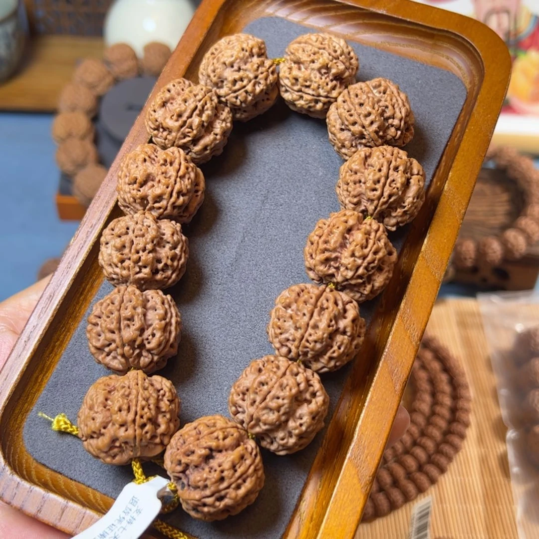 金刚菩提手串24双龙梅花大金刚菩提手串