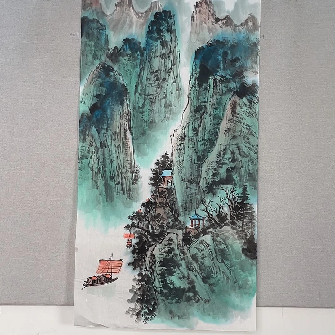 国画山水画作品欣赏2