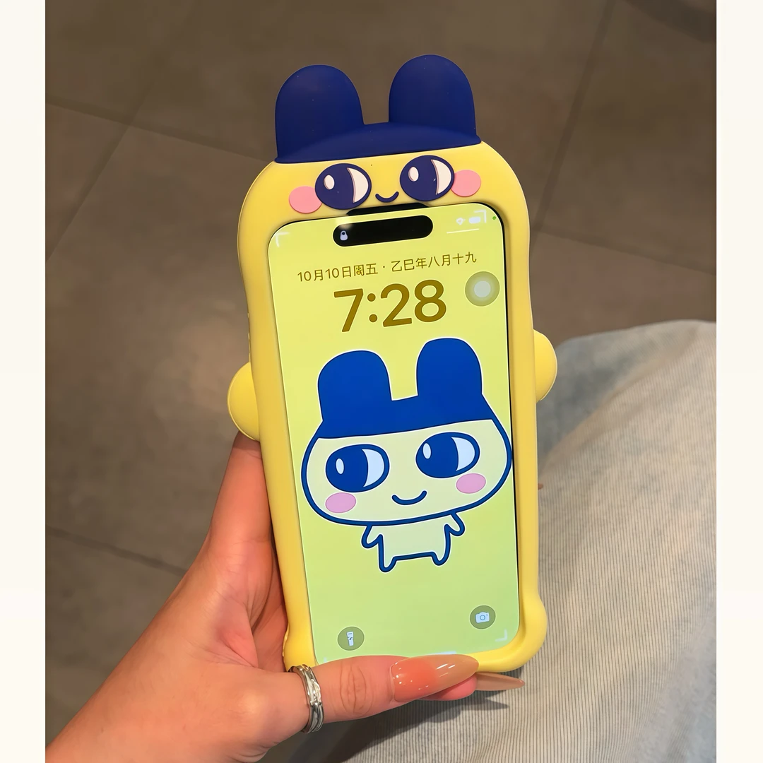 夕与空卡通麻美吉适用苹果17/16promax手机壳15/14立体硅胶13软