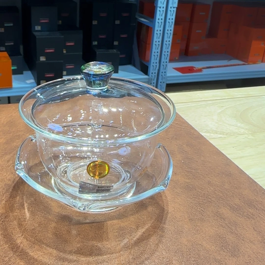 禾器沁莲盖碗迷翠